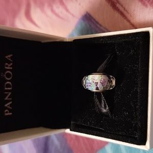Pandora Faceted Murano Glass Charm